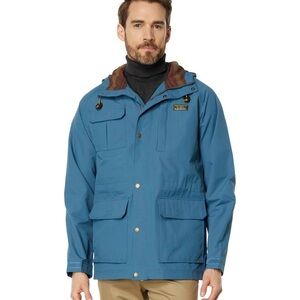 L.L. Bean Men’s Mountain Classic Water-Resistant Jacket Regular Blue Size Large